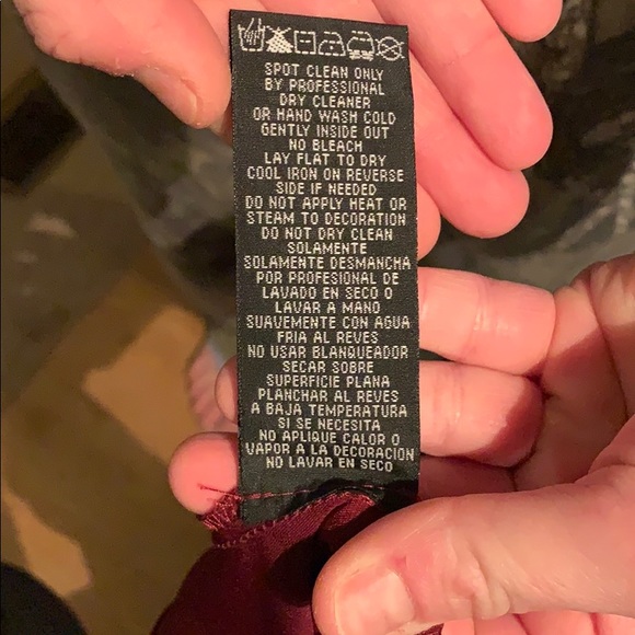 Maroon Prom Dress - Picture 6 of 7